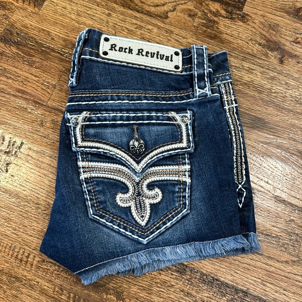Rock Revival Jean Shorts